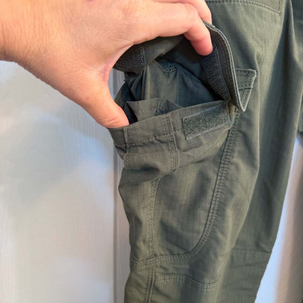 5.11 Tactical Womens Ripstop Cargo Pants Olive Green Sz 8 Regular Police Militar - Picture 7 of 12